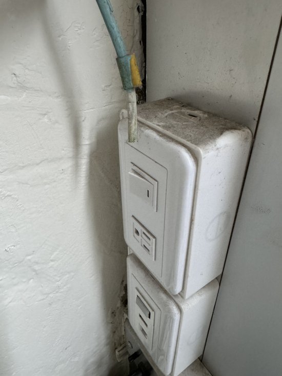 大電視電線斷裂無法過電