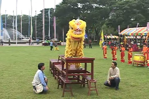 2011_1127臺南市100年度國民中小學傳統藝術比賽國小組廣東獅優等 pic