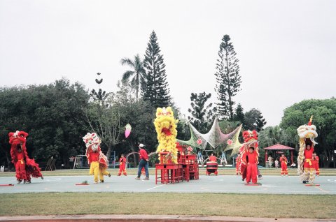 60週年校慶舞獅表演 pic