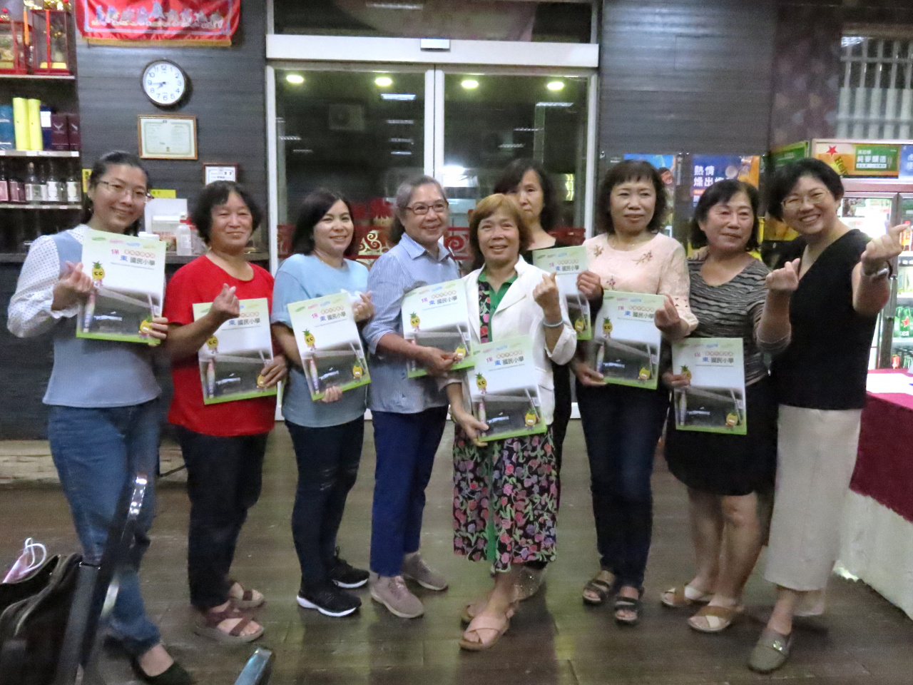 112年度上學期 家長會、顧問團、志工團受贈餐會照片