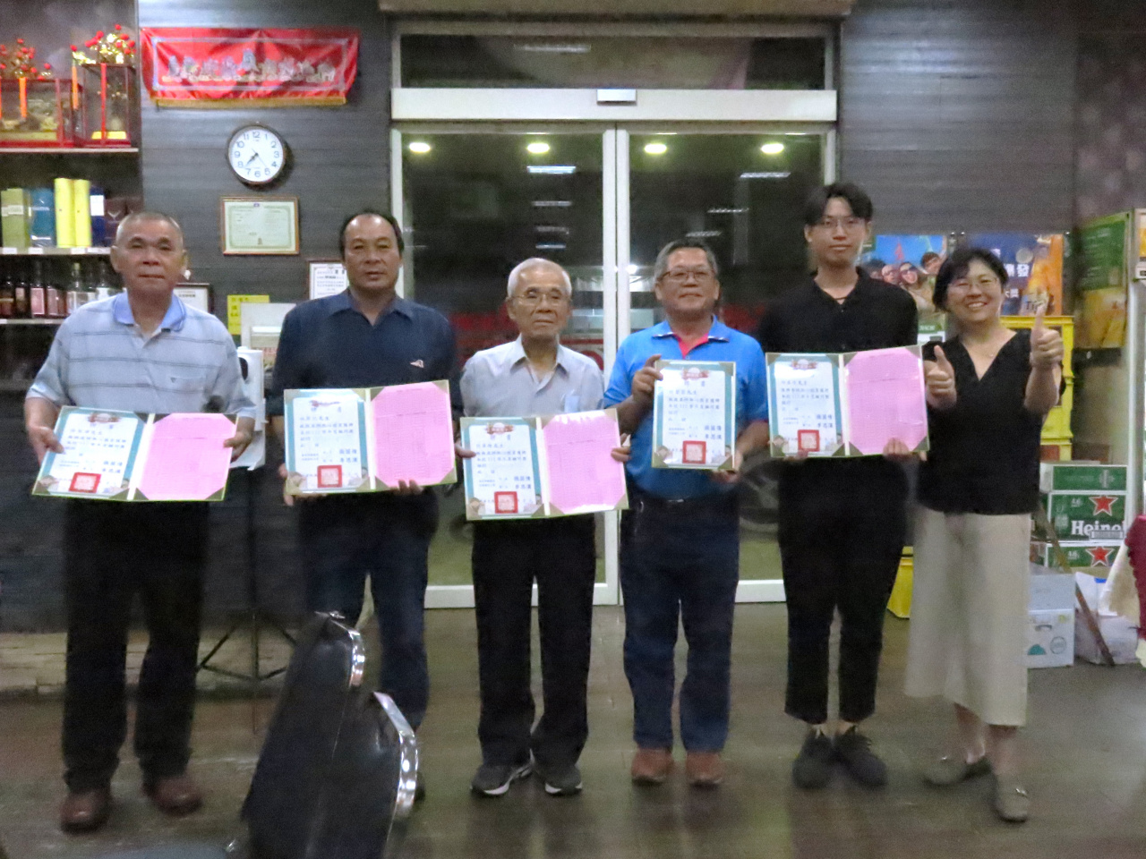 112年度上學期 家長會、顧問團、志工團受贈餐會照片