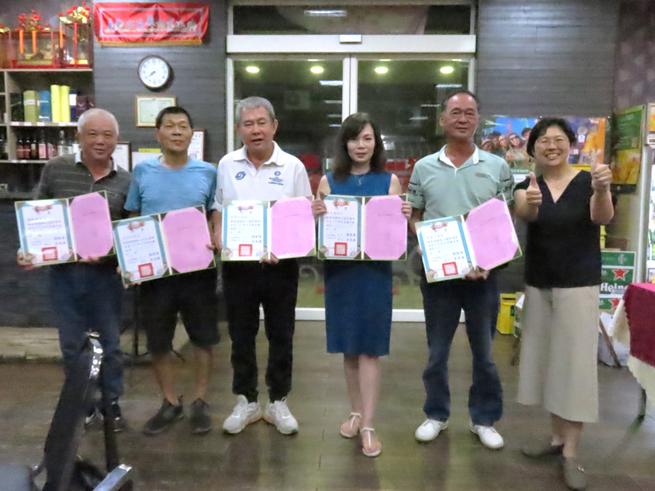 112年度上學期 家長會、顧問團、志工團受贈餐會照片