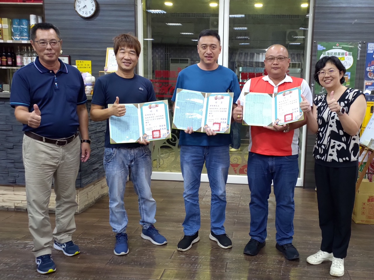 113年度上學期 家長會、顧問團、志工團受贈餐會照片