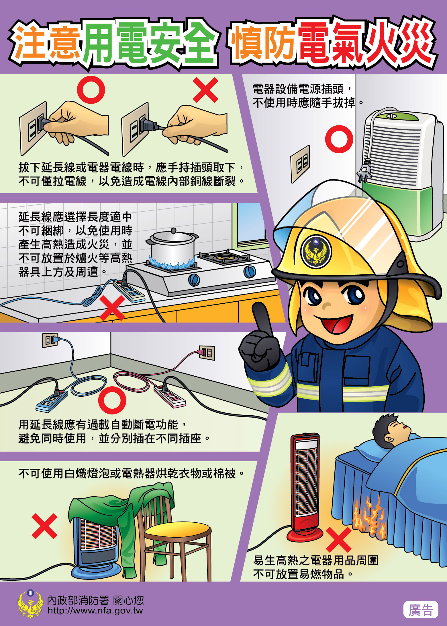 注意用電安全++慎防電器火災.jpg.jpg