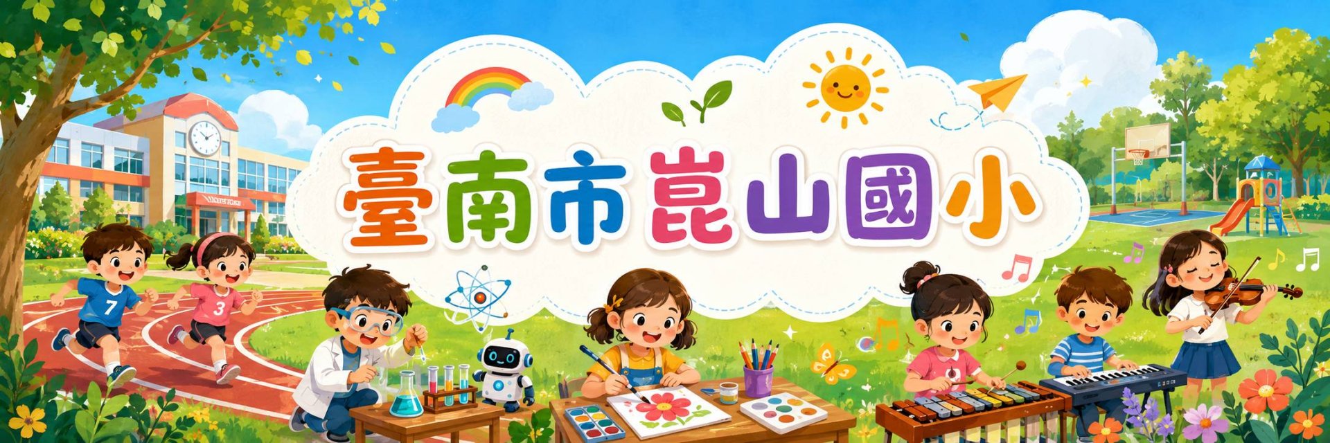 崑山國小示意圖