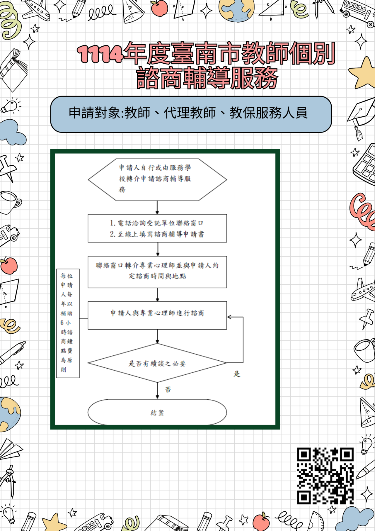 114年度臺南市教師及教保服務人員個 別諮商輔導服務-自製海報.png