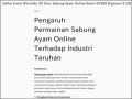 https://staceyembracingchange.com/news/pengaruh-permainan-sabung-ayam-online-terhadap-industri-taruhan pic