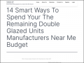 https://voiceof.com/14-smart-ways-to-spend-your-the-remaining-double-glazed-units-manufacturers-near-me-budget/ pic