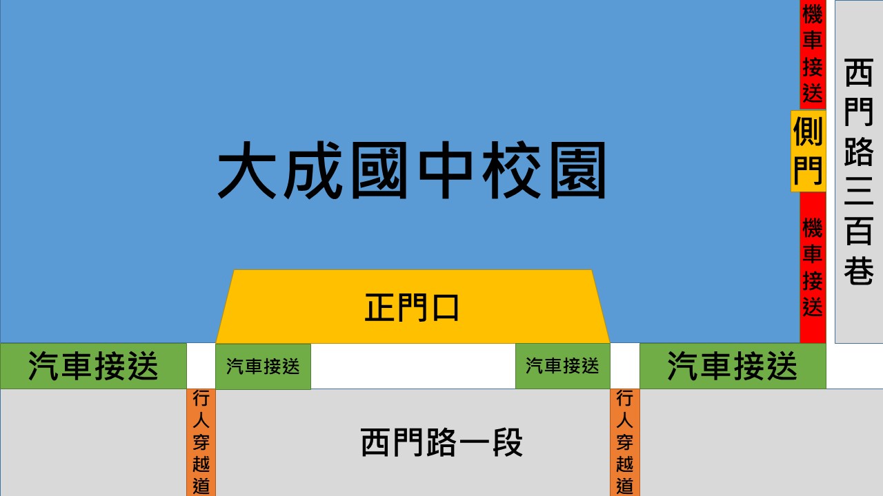 放學接送區