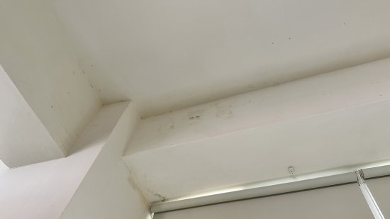 幼一班、幼二班室內多處壁癌
