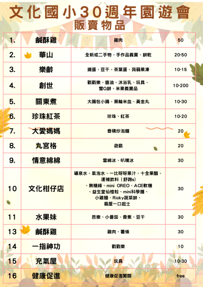 文化國小30周年園遊會販賣明細.png