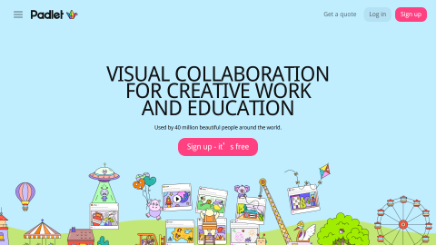Padlet - Visual Collaboration for Creative Work and Educationlogo或縮圖